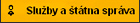 Služby a štátna správa